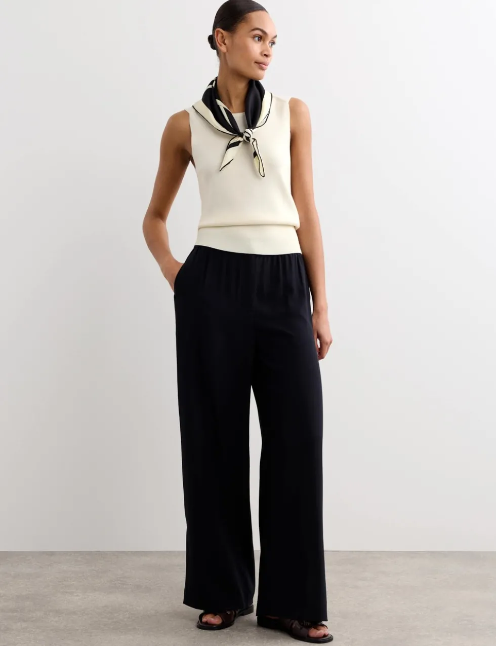 Pure Merino Wool Knitted Vest Top