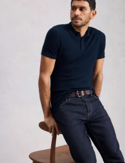 Pure Merino Wool Knitted Polo Shirt