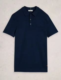 Pure Merino Wool Knitted Polo Shirt