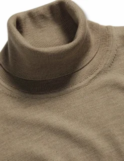Pure Merino Wool Roll Neck Jumper