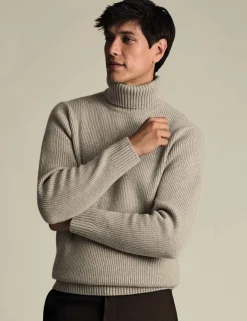 Pure Merino Wool Roll Neck jumper