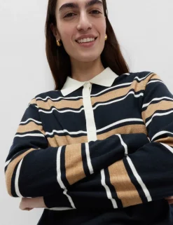 Pure Merino Wool Striped Jumper