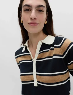Pure Merino Wool Striped Jumper