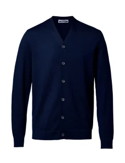 Pure Merino Wool V-Neck Cardigan