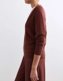 Pure Merino Wool V-Neck Jumper