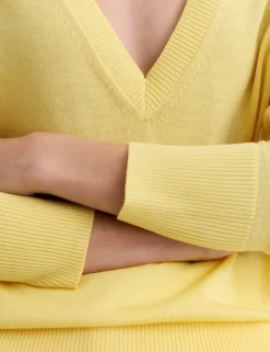 Pure Merino Wool V-Neck Jumper