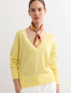 Pure Merino Wool V-Neck Jumper