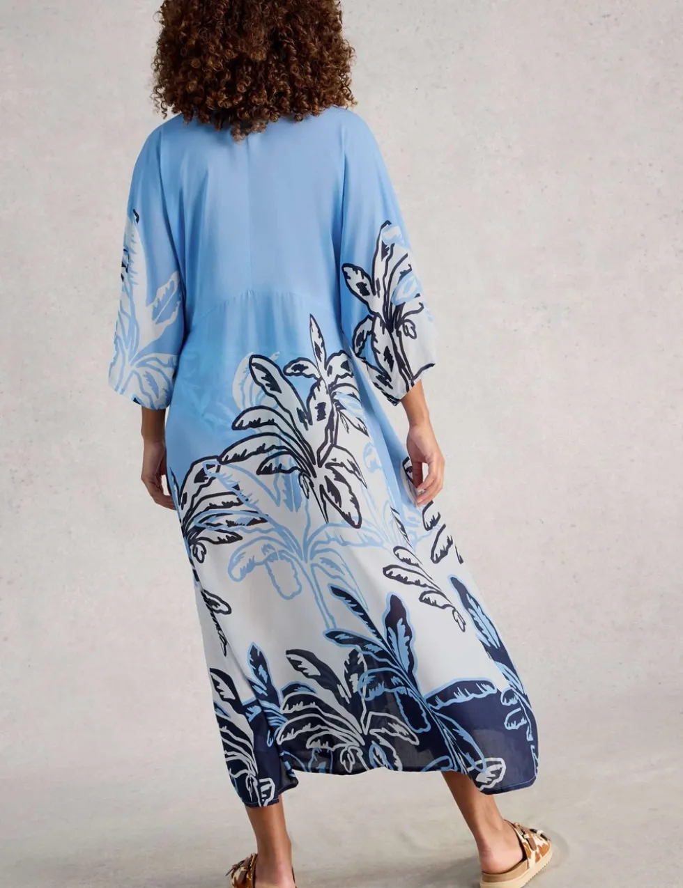 Pure Modal Printed Kimono