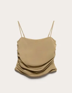 Pure Silk Balloon Cami Top
