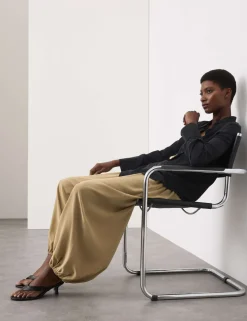 Pure Silk Balloon Trousers