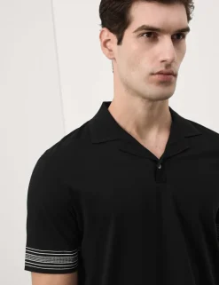 Pure Supima® Cotton Embroidered Polo Shirt