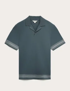 Pure Supima® Cotton Embroidered Polo Shirt