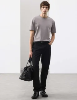Pure Supima® Cotton Performance Crew Neck T-shirt