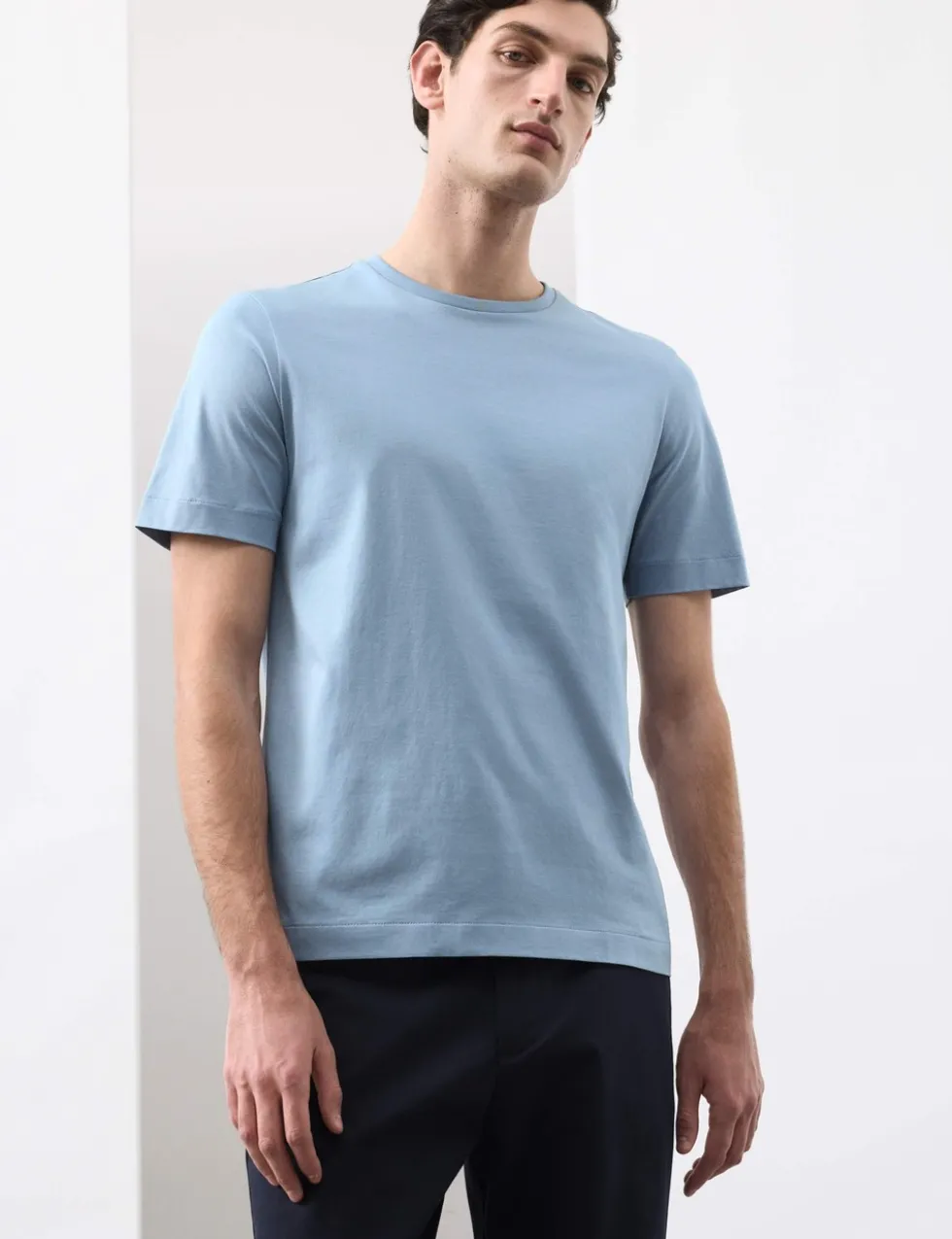 Pure Supima® Cotton Performance Crew Neck T-shirt