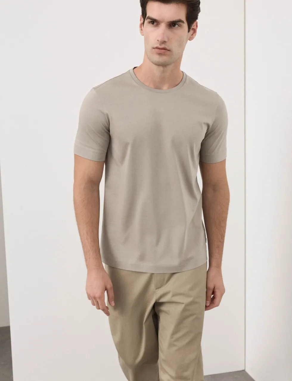 Pure Supima® Cotton Performance Crew Neck T-shirt
