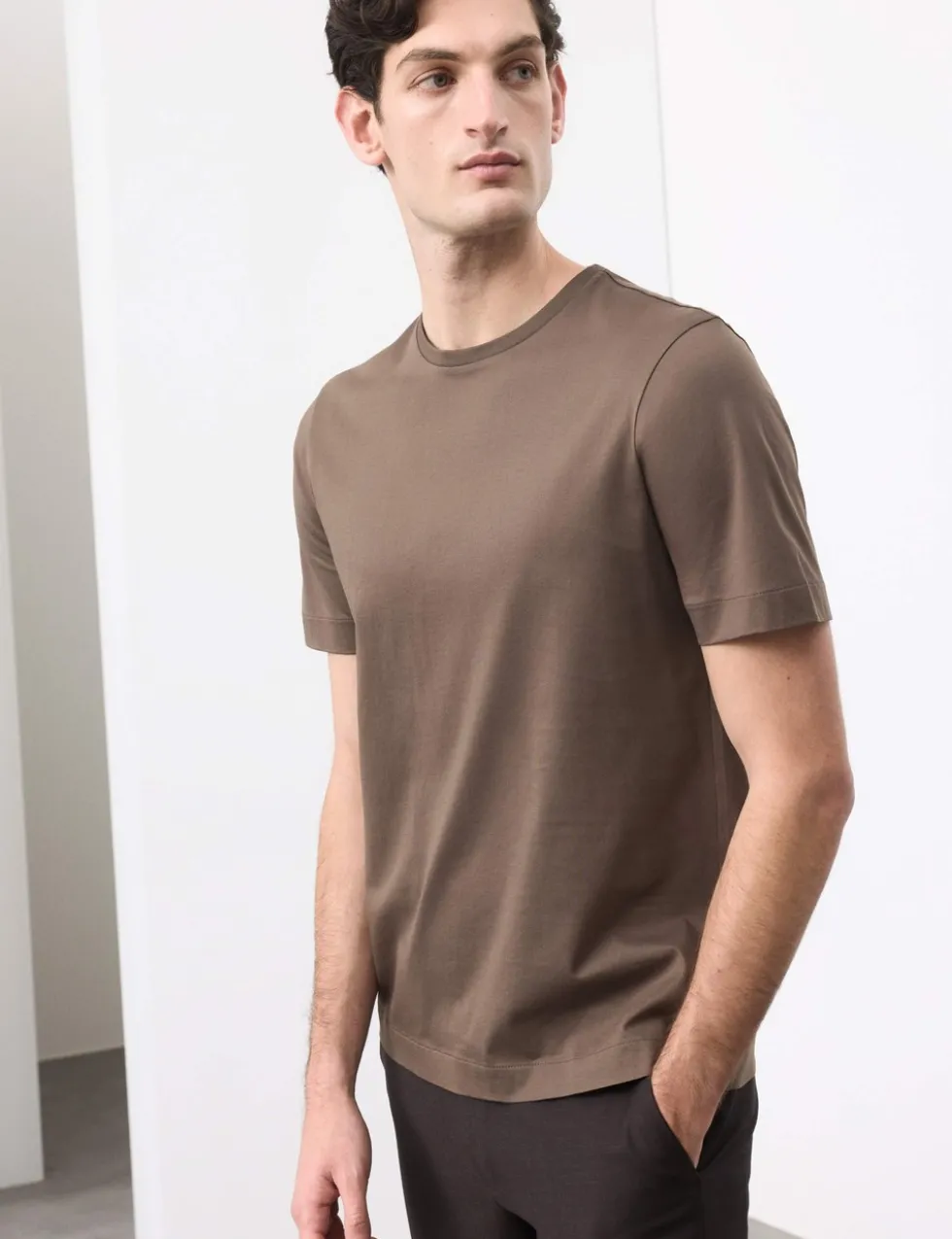 Pure Supima® Cotton Performance Crew Neck T-shirt
