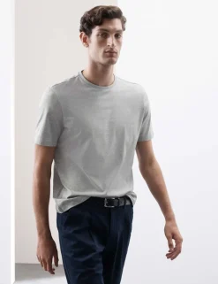 Pure Supima® Cotton Performance Crew Neck T-shirt