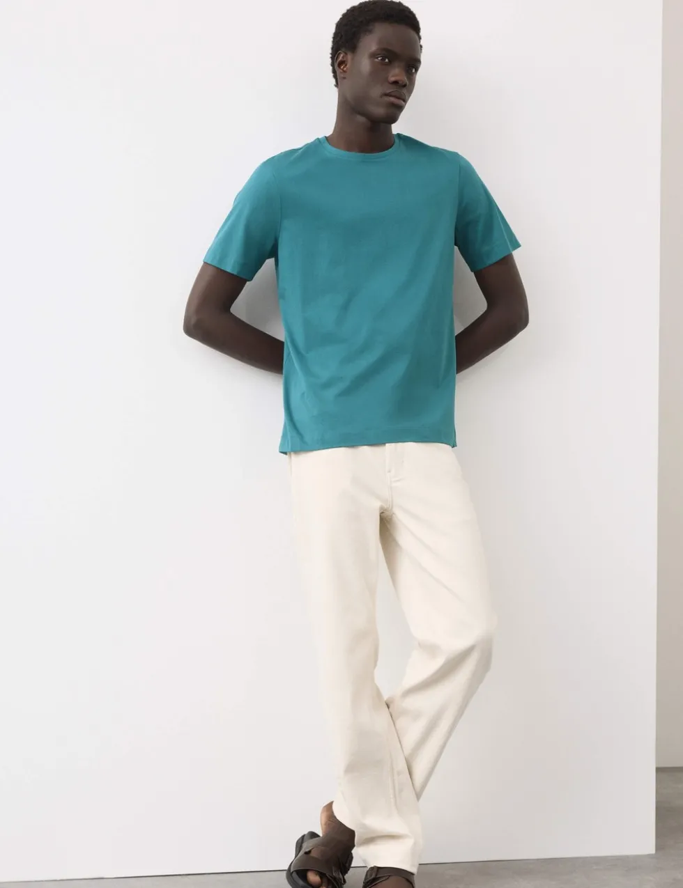 Pure Supima® Cotton Performance Crew Neck T-shirt