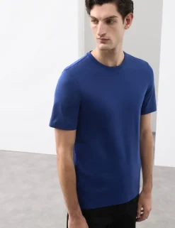 Pure Supima® Cotton Performance Crew Neck T-shirt