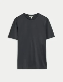 Pure Supima® Cotton Performance Crew Neck T-shirt