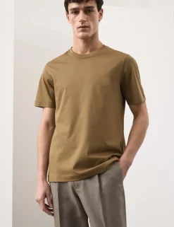 Pure Supima® Cotton Performance Crew Neck T-shirt