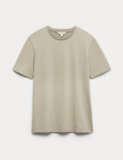 Pure Supima® Cotton Performance Crew Neck T-shirt