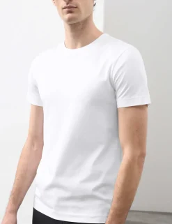 Pure Supima® Cotton Slim Fit Crew Neck T Shirt