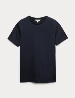 Pure Supima® Cotton Slim Fit Crew Neck T Shirt