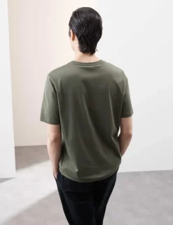 Pure Supima® Cotton V-Neck T-Shirt