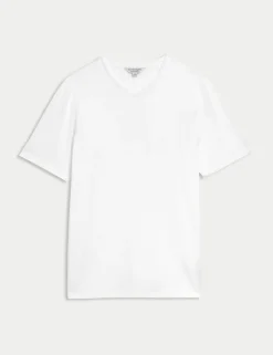Pure Supima® Cotton V-Neck T-Shirt