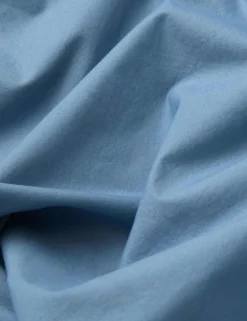 Pure Washed Cotton Percale Flat Sheet