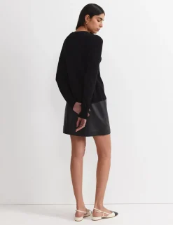 Pure Wool Button Front Cardigan