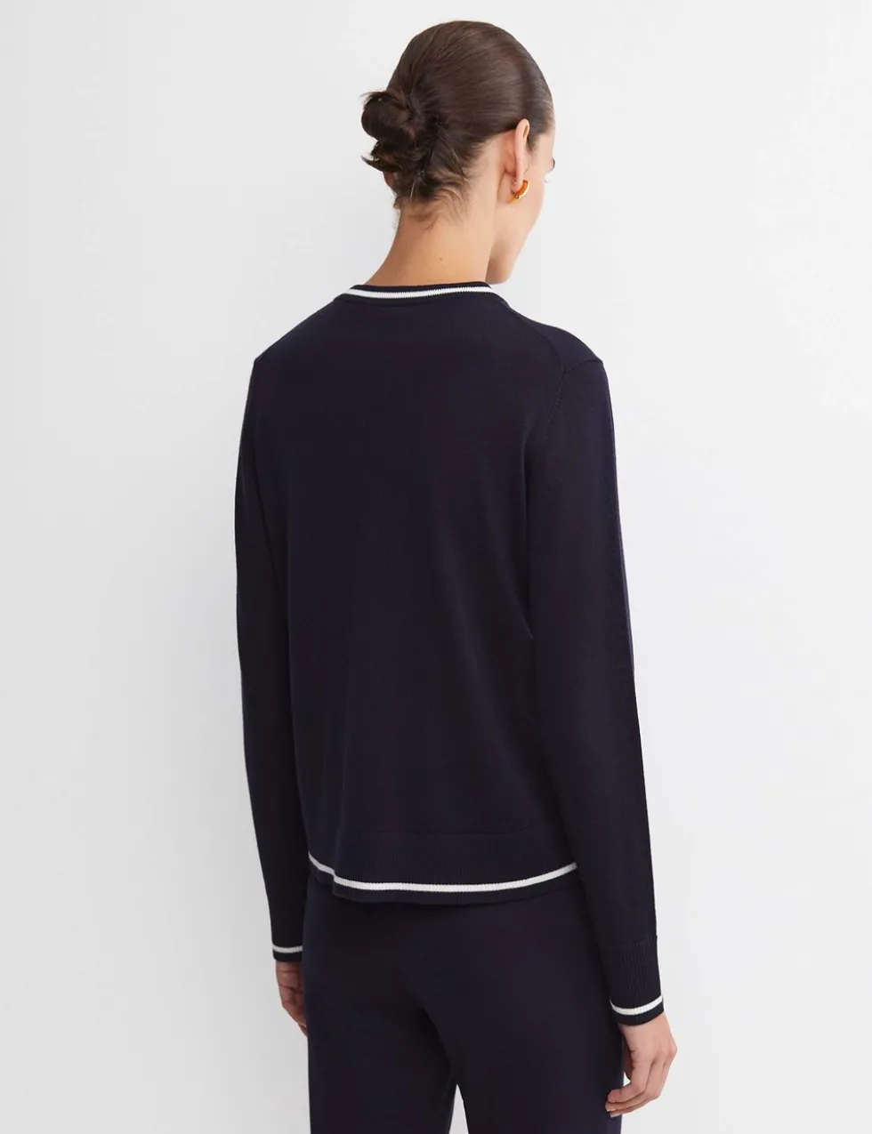 Pure Wool Button Front Cardigan