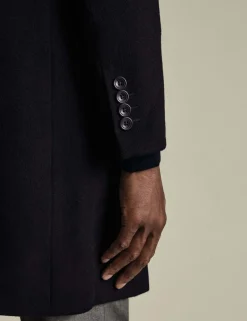Pure Wool Double Breasted Overcoat