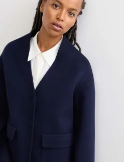 Pure Wool Double-Faced Short Jacket