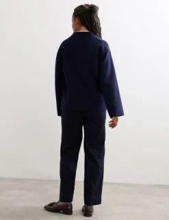 Pure Wool Double-Faced Short Jacket