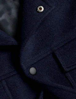 Pure Wool Harrington Jacket
