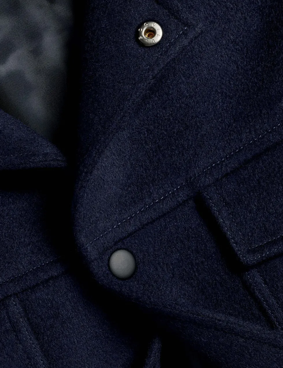 Pure Wool Harrington Jacket
