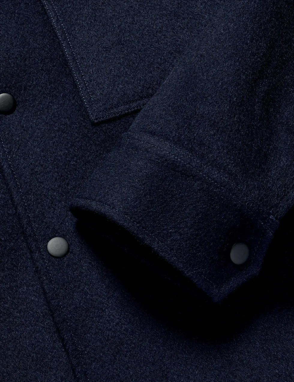 Pure Wool Harrington Jacket