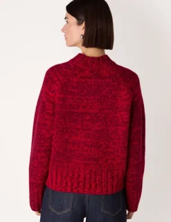 Pure Wool High Neck Jumper