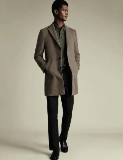 Pure Wool Overcoat