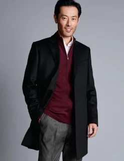 Pure Wool Overcoat