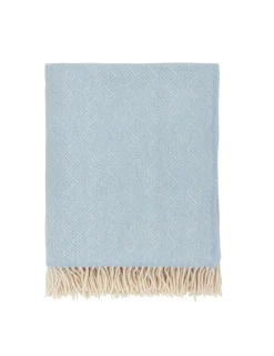 Pure Wool Rosanna Herringbone Throw