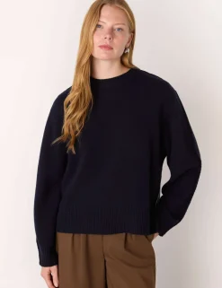 Pure Wool Textured Jumper