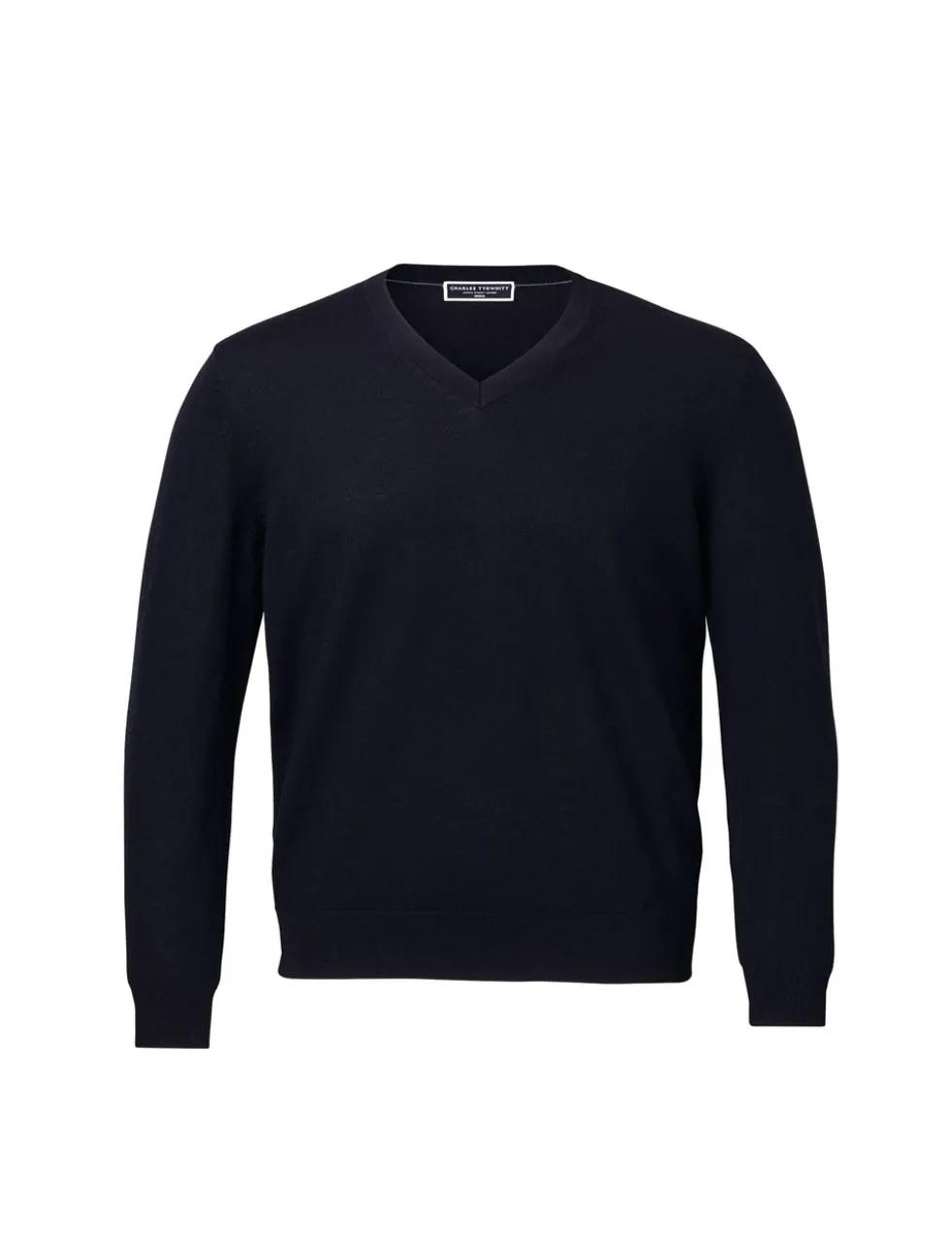 Pure Wool V-Neck Jumper