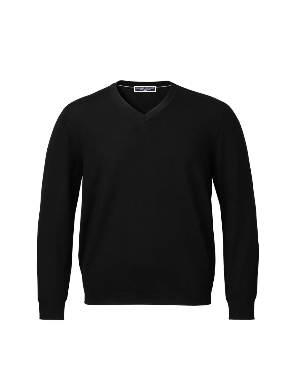 Pure Wool V-Neck Jumper