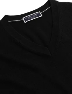Pure Wool V-Neck Jumper
