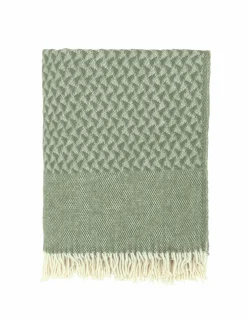 Pure Wool Yoko Geometric Throw