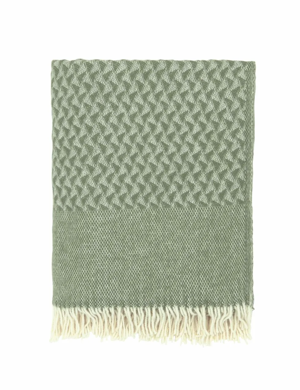 Pure Wool Yoko Geometric Throw