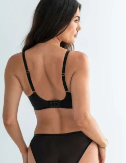 Queen Bee Embroidered Wired Balcony Bra
